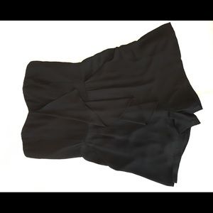 Express Strapless Black Romper Shorts